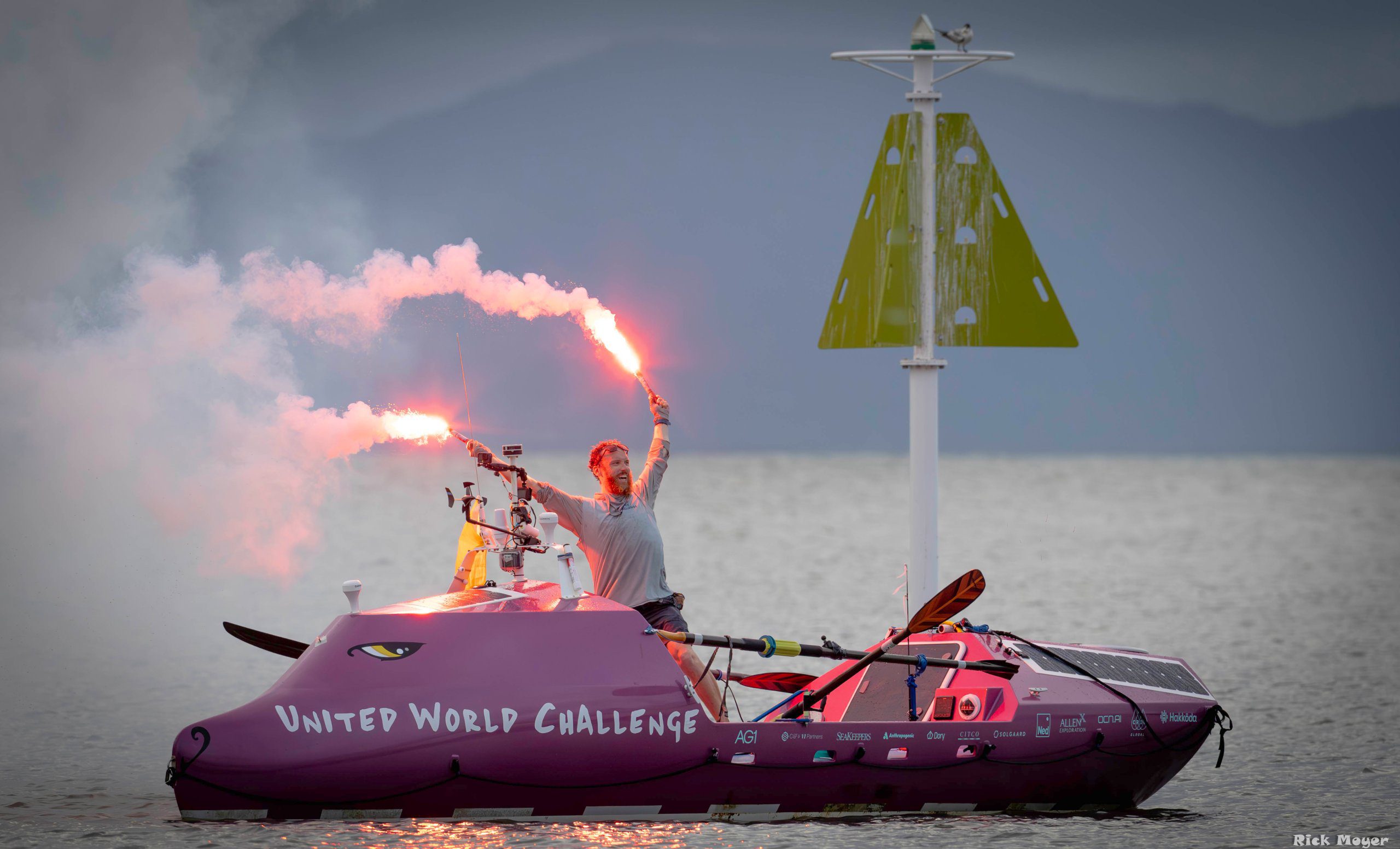 Inside Tez Steinberg’s epic 126-day rowing journey across the Pacific Ocean