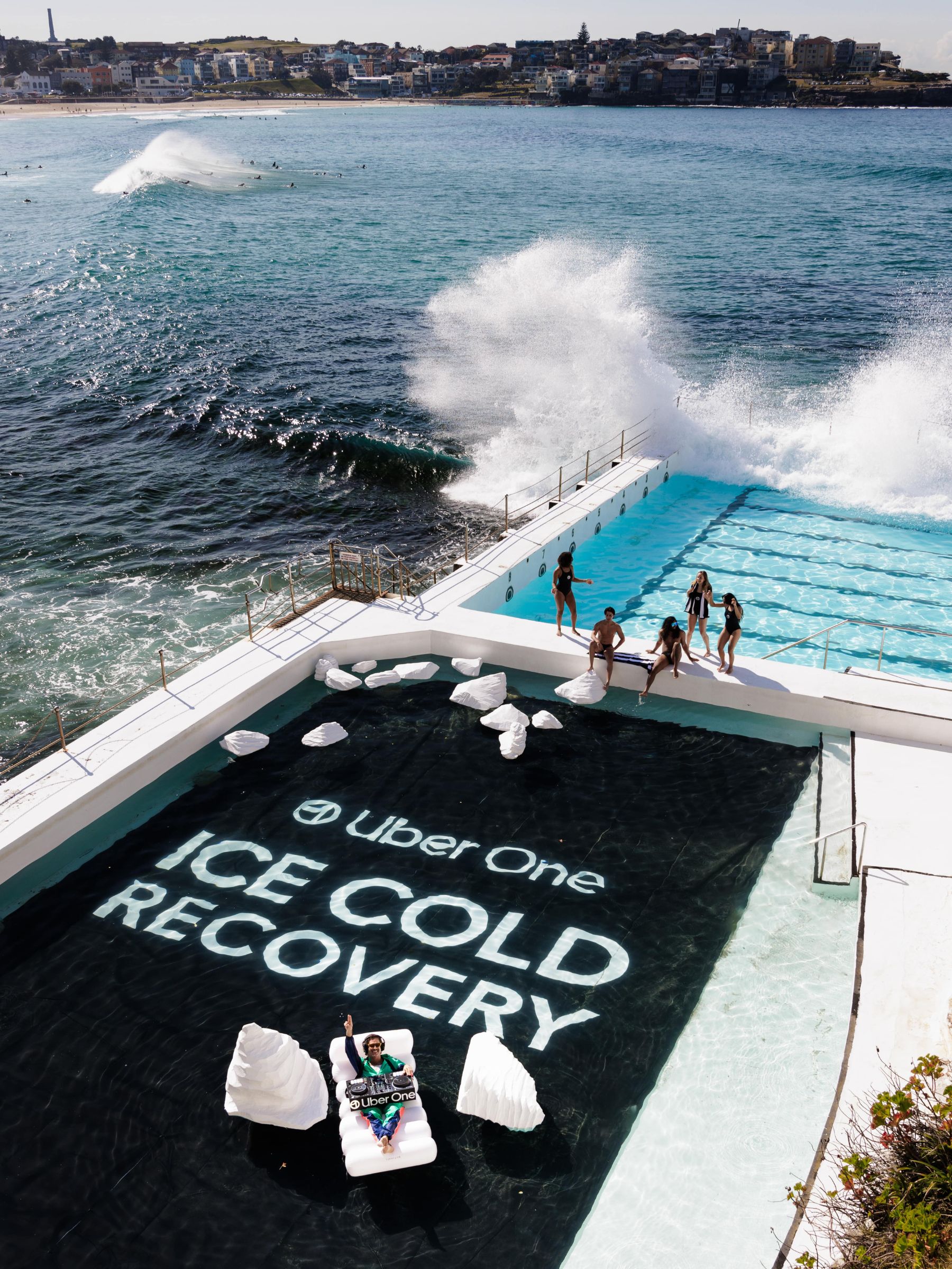 Bondi Icebergs is about to turn into one giant ice bath