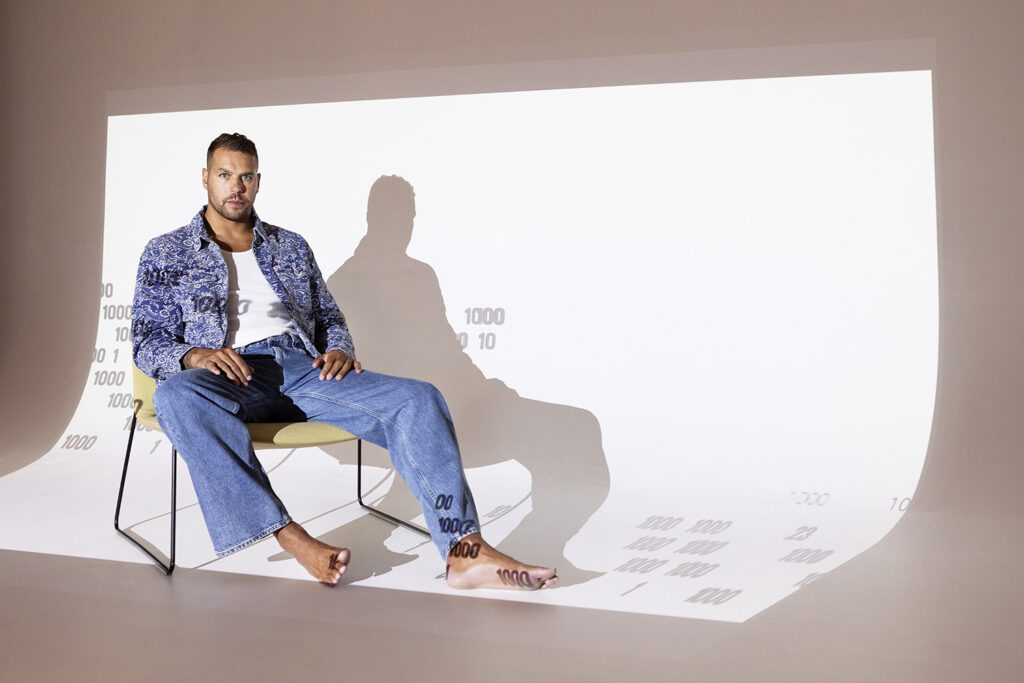 Buddy Franklin 2023 Men's Health Australia cover shoot