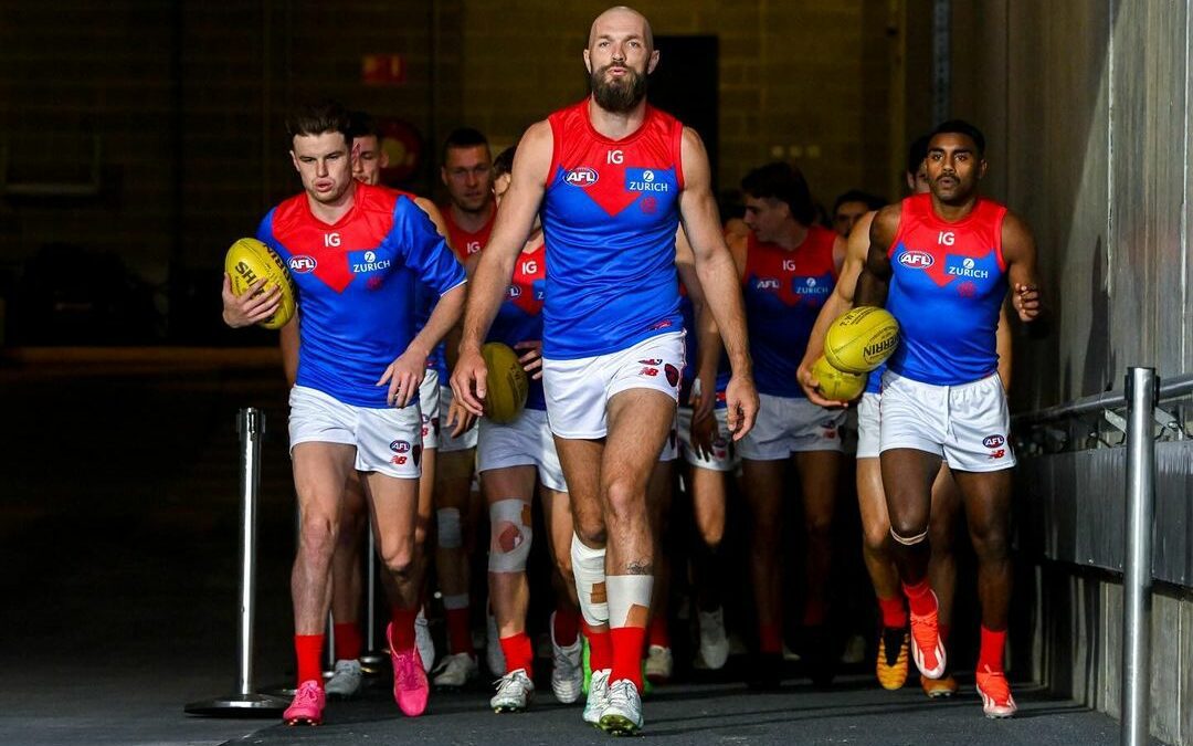 AFL star Max Gawn on training, family and getting angry at the right time